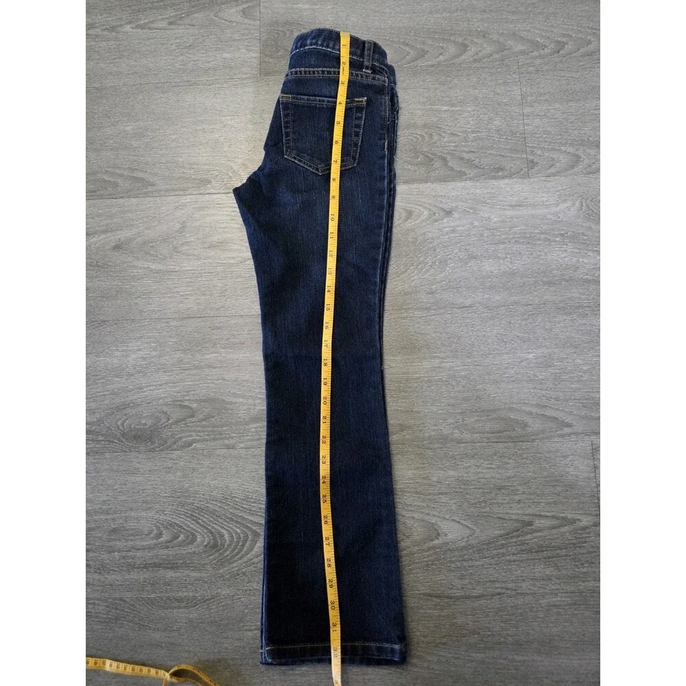 The Children's Place Bootcut Jeans Girls Size 10 Blue Denim Stretch